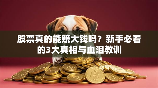 股票真的能赚大钱吗？新手必看的3大真相与血泪教训