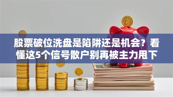 股票破位洗盘是陷阱还是机会？看懂这5个信号散户别再被主力甩下车！