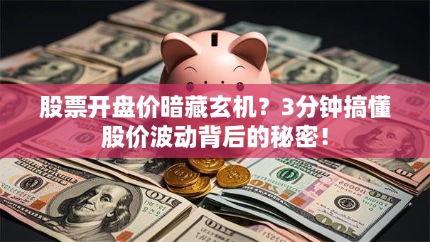 股票开盘价暗藏玄机？3分钟搞懂股价波动背后的秘密！