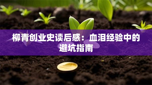 柳青创业史读后感：血泪经验中的避坑指南