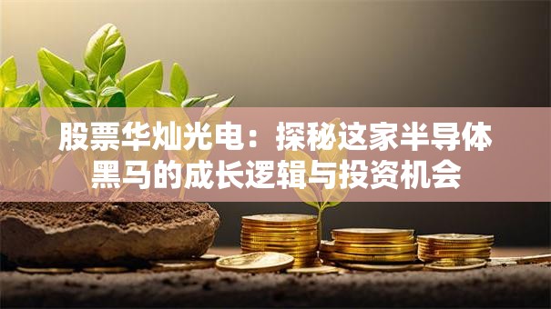 股票华灿光电：探秘这家半导体黑马的成长逻辑与投资机会