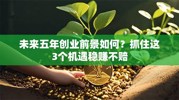 未来五年创业前景如何？抓住这3个机遇稳赚不赔