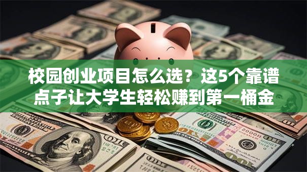 校园创业项目怎么选？这5个靠谱点子让大学生轻松赚到第一桶金！