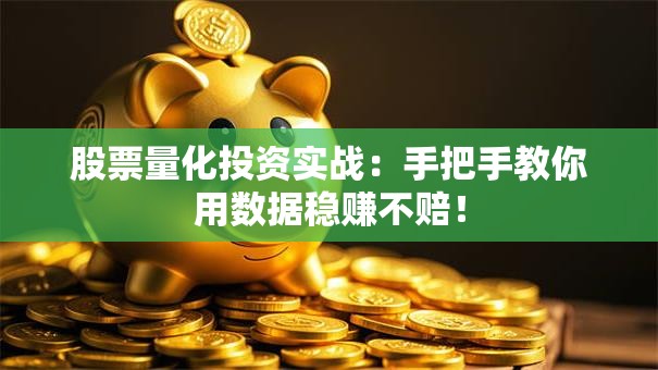 股票量化投资实战：手把手教你用数据稳赚不赔！