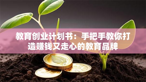 教育创业计划书：手把手教你打造赚钱又走心的教育品牌