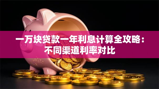 一万块贷款一年利息计算全攻略：不同渠道利率对比