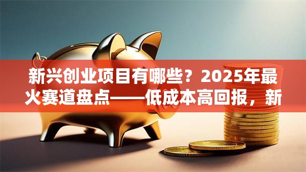 新兴创业项目有哪些？2025年最火赛道盘点——低成本高回报，新手也能轻松入局！