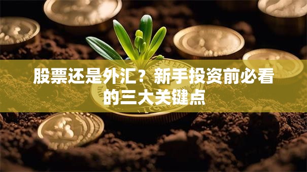 股票还是外汇？新手投资前必看的三大关键点