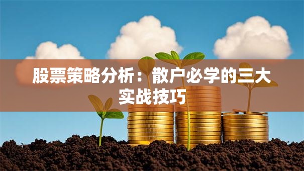 股票策略分析：散户必学的三大实战技巧