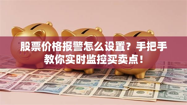 股票价格报警怎么设置？手把手教你实时监控买卖点！