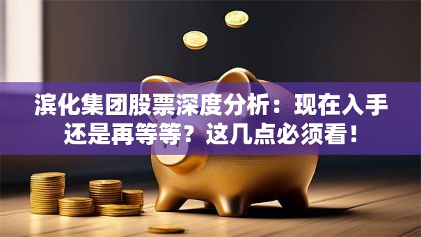 滨化集团股票深度分析：现在入手还是再等等？这几点必须看！