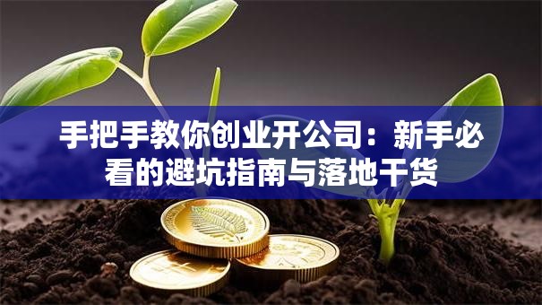 手把手教你创业开公司：新手必看的避坑指南与落地干货