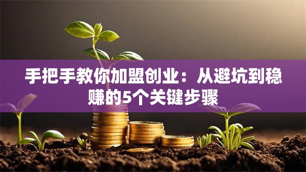 手把手教你加盟创业：从避坑到稳赚的5个关键步骤
