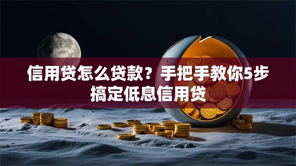 信用贷怎么贷款？手把手教你5步搞定低息信用贷