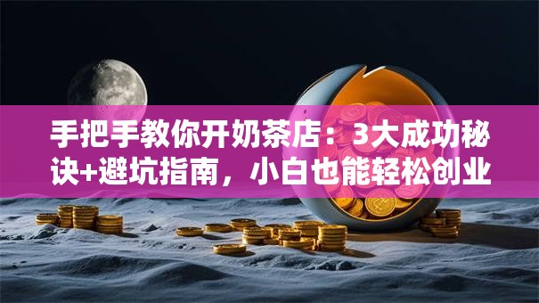 手把手教你开奶茶店：3大成功秘诀+避坑指南，小白也能轻松创业！