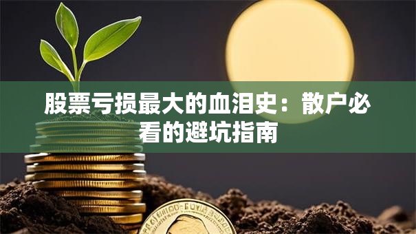 股票亏损最大的血泪史：散户必看的避坑指南