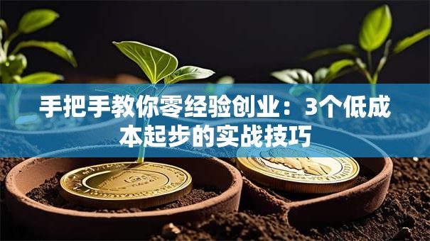 手把手教你零经验创业：3个低成本起步的实战技巧