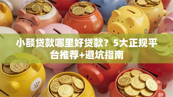 小额贷款哪里好贷款？5大正规平台推荐+避坑指南