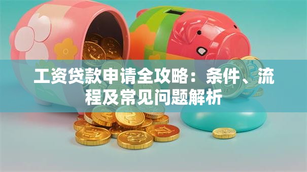 工资贷款申请全攻略：条件、流程及常见问题解析