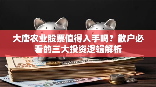 大唐农业股票值得入手吗？散户必看的三大投资逻辑解析