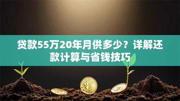 贷款55万20年月供多少？详解还款计算与省钱技巧