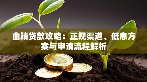 曲靖贷款攻略：正规渠道、低息方案与申请流程解析