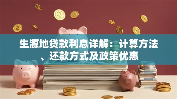 生源地贷款利息详解：计算方法、还款方式及政策优惠
