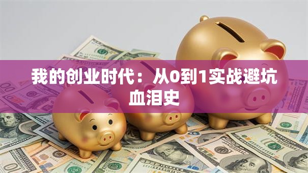 我的创业时代：从0到1实战避坑血泪史