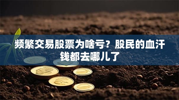 频繁交易股票为啥亏？股民的血汗钱都去哪儿了