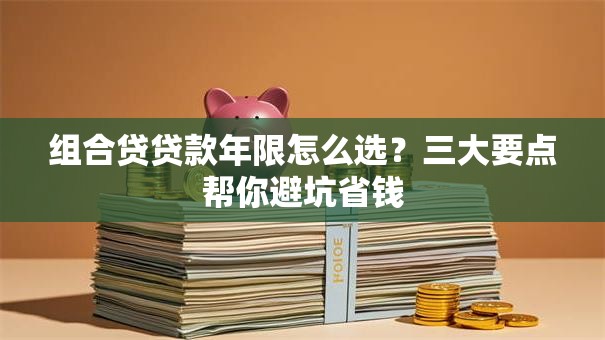 组合贷贷款年限怎么选？三大要点帮你避坑省钱