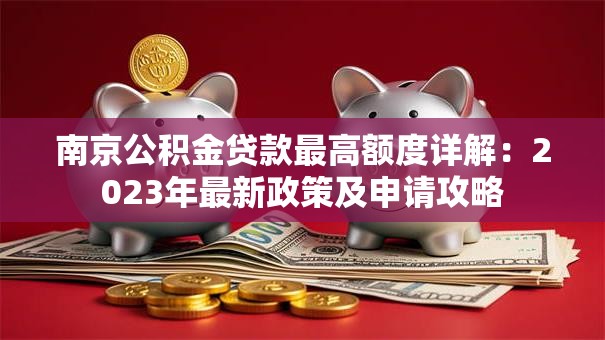 南京公积金贷款最高额度详解：2023年最新政策及申请攻略