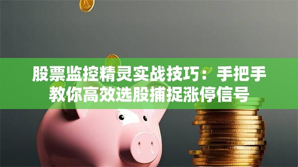 股票监控精灵实战技巧：手把手教你高效选股捕捉涨停信号