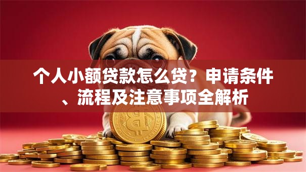 个人小额贷款怎么贷？申请条件、流程及注意事项全解析