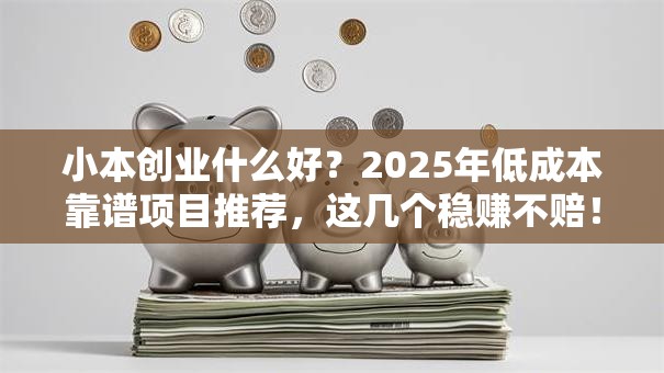 小本创业什么好？2025年低成本靠谱项目推荐，这几个稳赚不赔！