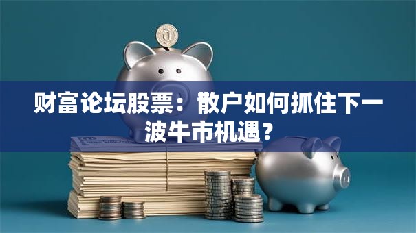 财富论坛股票：散户如何抓住下一波牛市机遇？