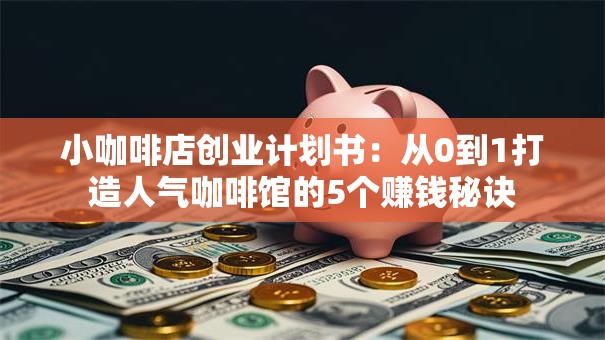 小咖啡店创业计划书：从0到1打造人气咖啡馆的5个赚钱秘诀