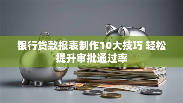 银行贷款报表制作10大技巧 轻松提升审批通过率