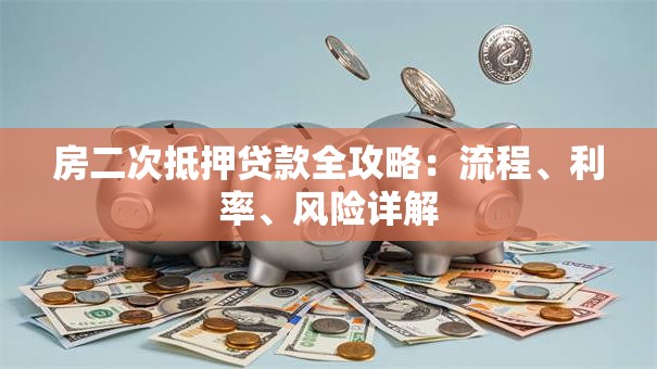 房二次抵押贷款全攻略：流程、利率、风险详解