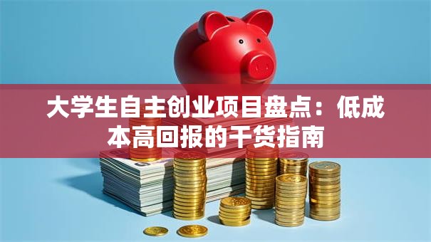 大学生自主创业项目盘点：低成本高回报的干货指南