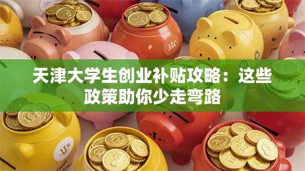 天津大学生创业补贴攻略:这些政策助你少走弯路 天津大学生创业补贴攻略:这些政策助你少走弯路