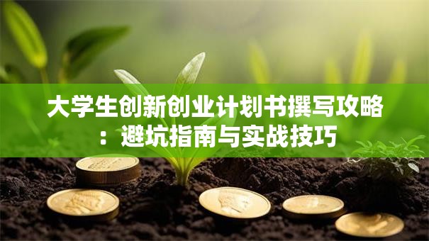 大学生创新创业计划书撰写攻略：避坑指南与实战技巧