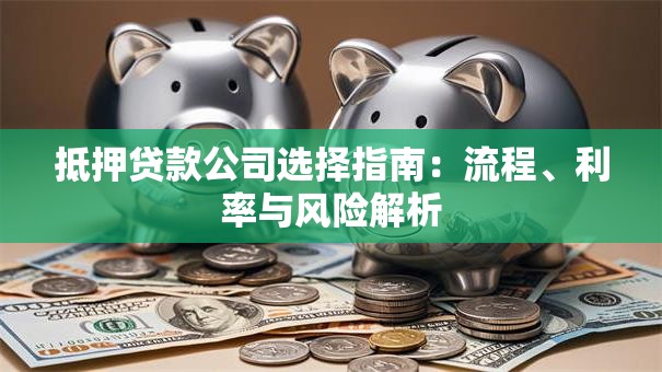 抵押贷款公司选择指南：流程、利率与风险解析