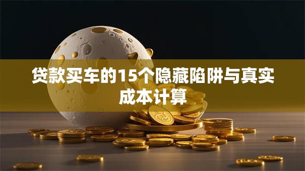 贷款买车的15个隐藏陷阱与真实成本计算