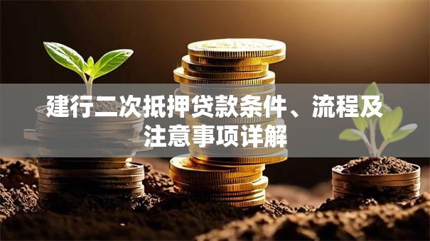 建行二次抵押贷款条件、流程及注意事项详解