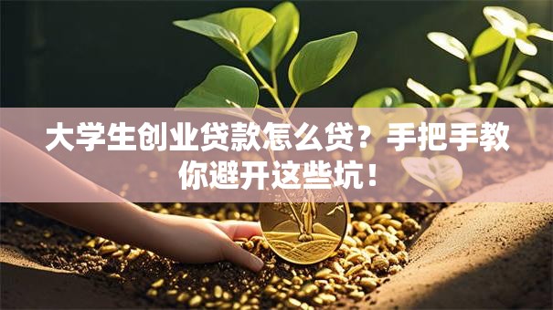 大学生创业贷款怎么贷？手把手教你避开这些坑！