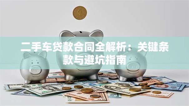 二手车贷款合同全解析：关键条款与避坑指南