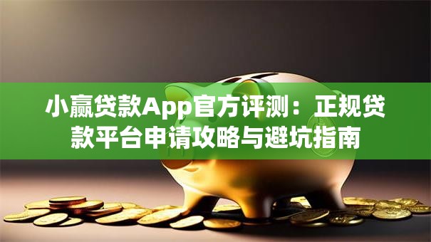 小赢贷款App官方评测：正规贷款平台申请攻略与避坑指南