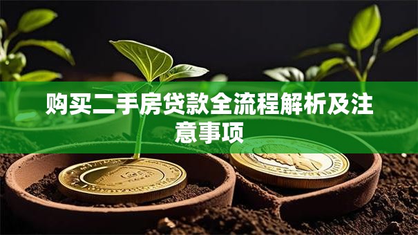 购买二手房贷款全流程解析及注意事项