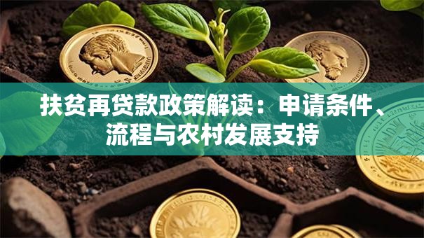 扶贫再贷款政策解读：申请条件、流程与农村发展支持