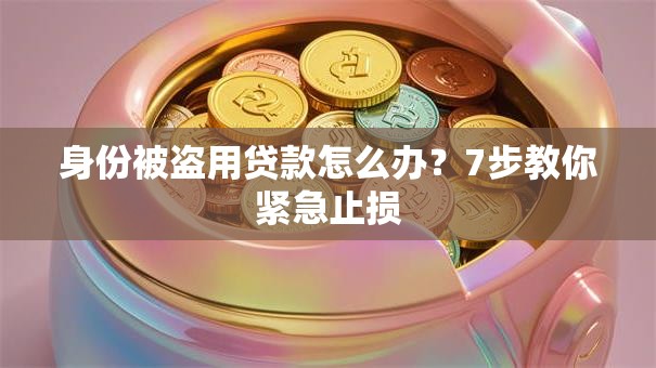 身份被盗用贷款怎么办？7步教你紧急止损